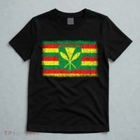 Kanaka Maoli Hawaiian Flag Pride Distressed Sovereign Gifts T-Shirt thumb 5