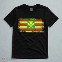 Kanaka Maoli Hawaiian Flag Pride Distressed Sovereign Gifts T-Shirt thumb 5