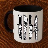 Knives Machete Horror Movies Halloween Coffee Mug thumb 2