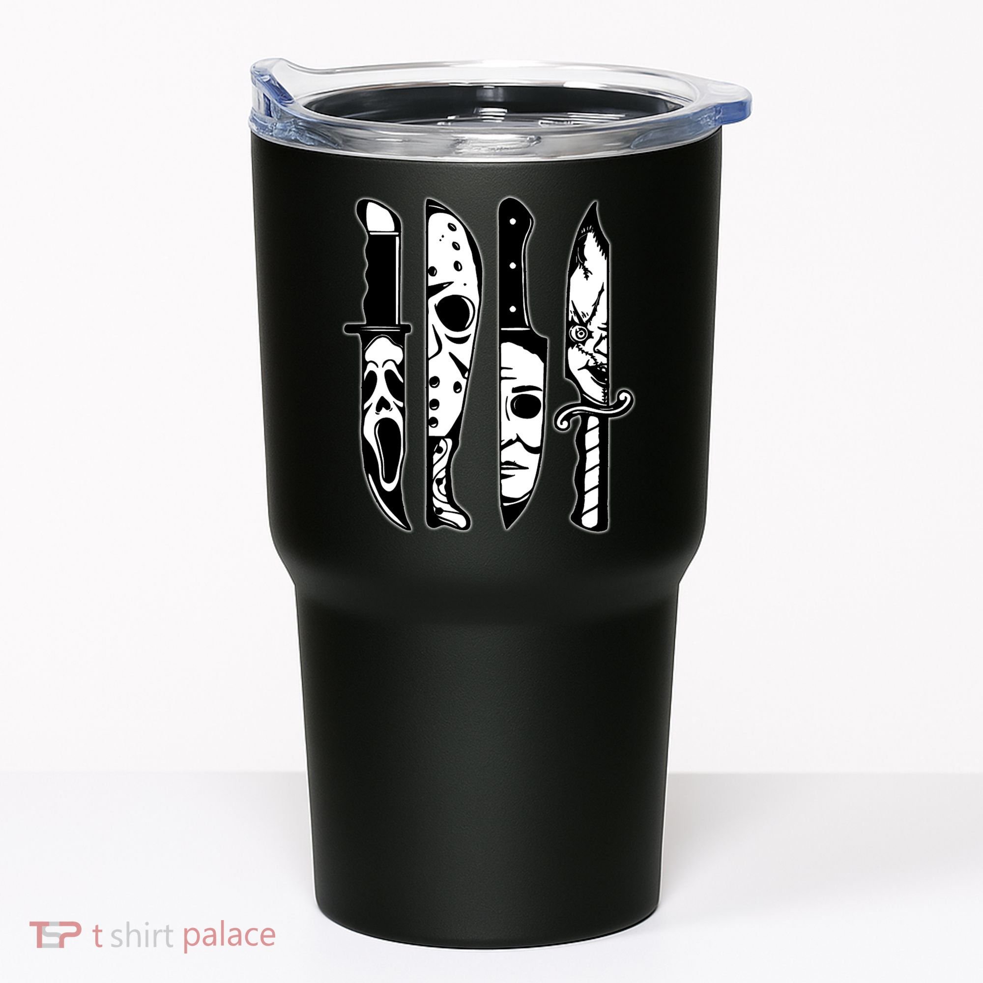 Knives Machete Horror Movies Halloween Tumbler