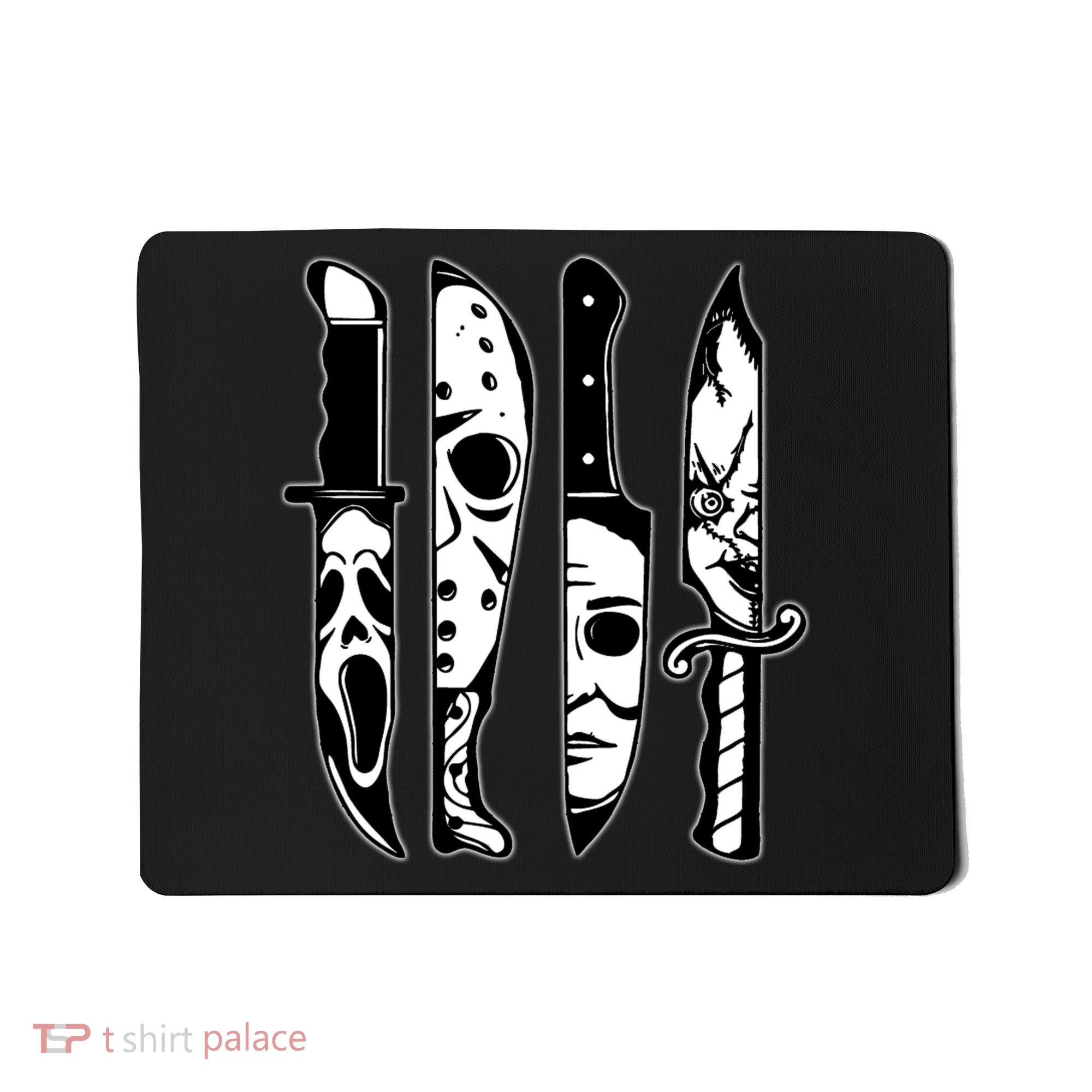 Knives Machete Horror Movies Halloween Mousepad