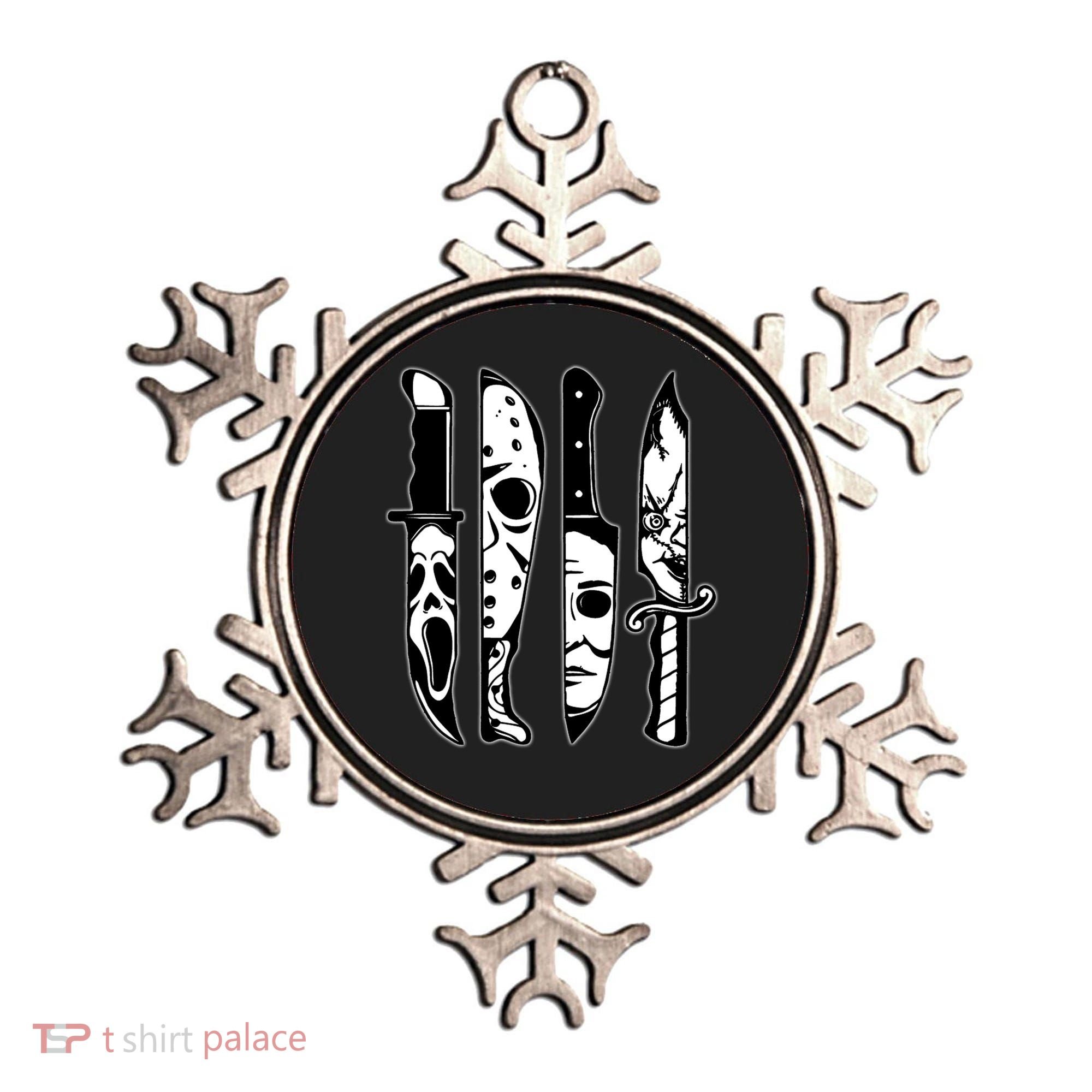 Knives Machete Horror Movies Halloween Ornament