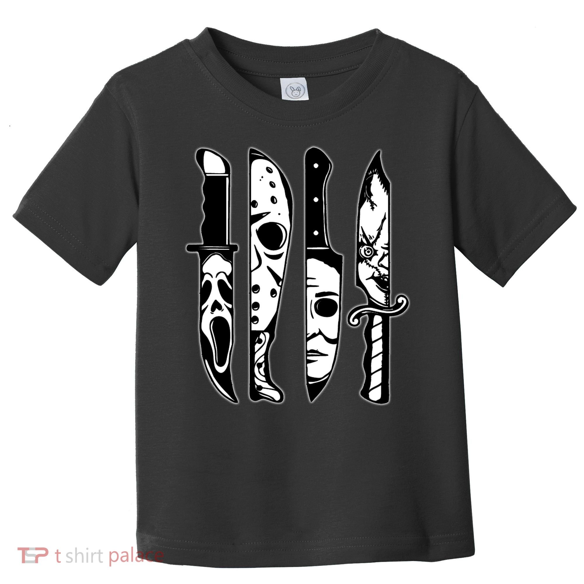 Knives Machete Horror Movies Halloween Toddler T-Shirt