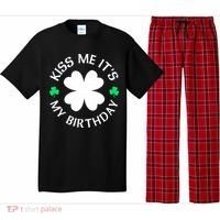 Kiss Me It's My Birthday St Patricks Day Pajama Set thumb 0