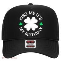 Kiss Me It's My Birthday St Patricks Day Hat thumb 0
