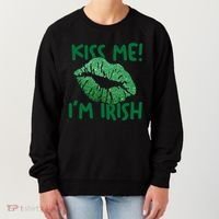 Kiss Me Im Irish St Patricks Day Women's Sweatshirt thumb 0
