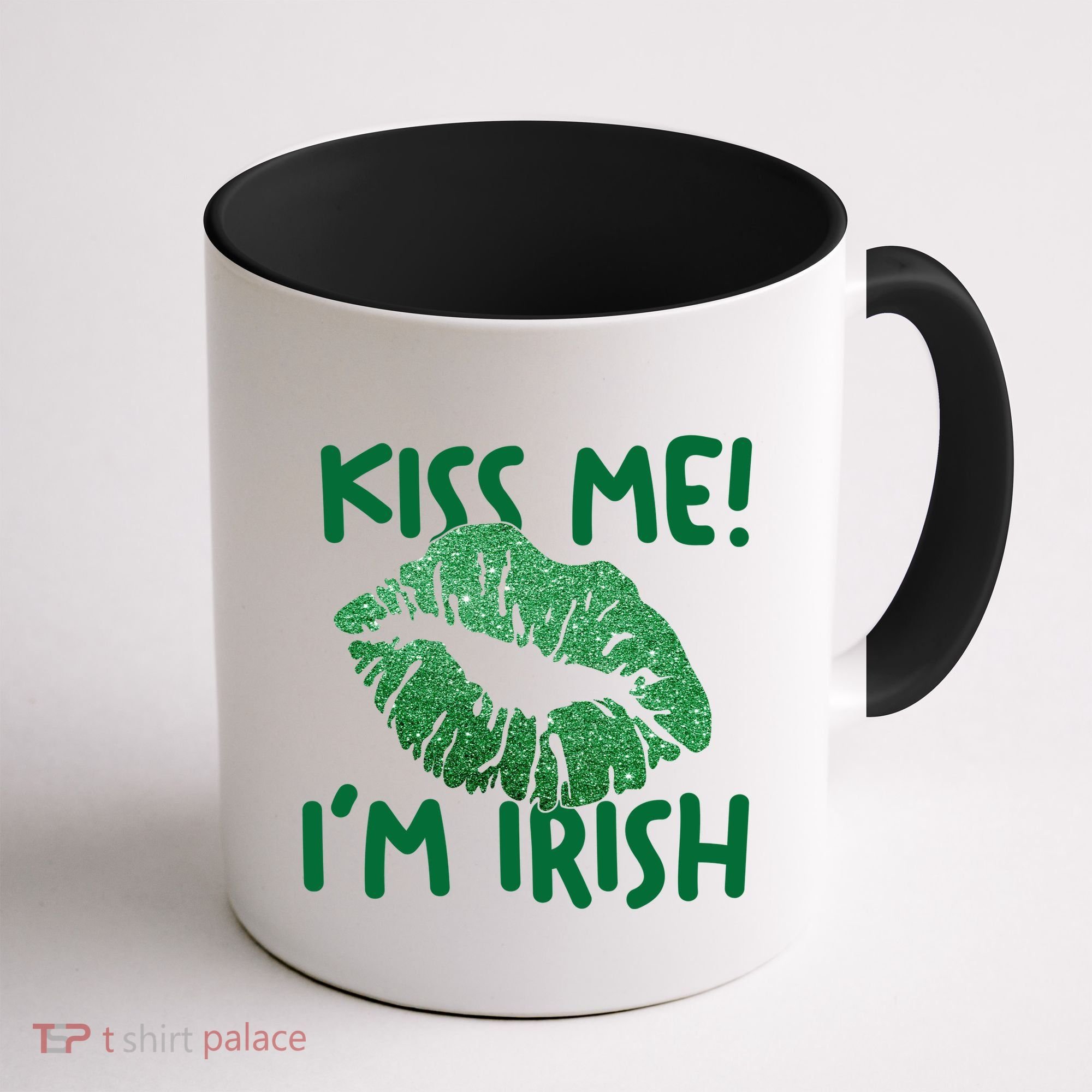 Kiss Me Im Irish St Patricks Day Coffee Mug