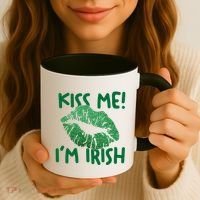 Kiss Me Im Irish St Patricks Day Coffee Mug thumb 3