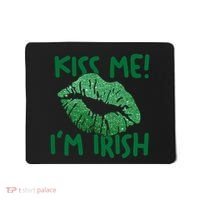 Kiss Me Im Irish St Patricks Day Mousepad thumb 0