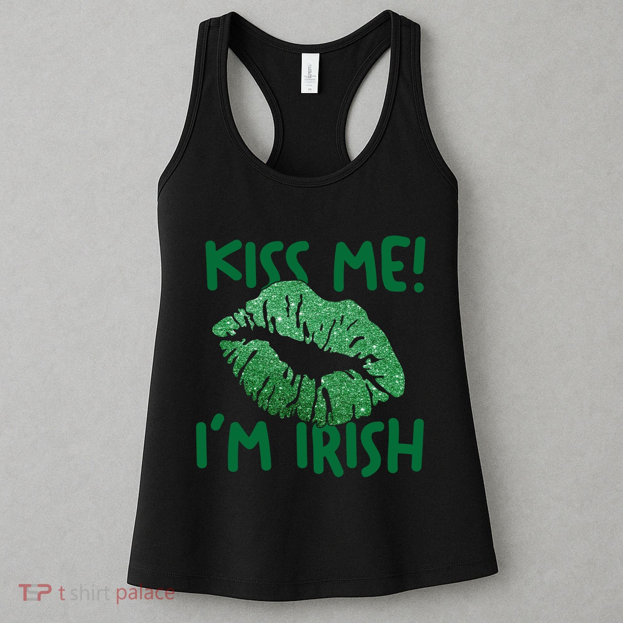 Kiss Me Im Irish St Patricks Day Women's Tank Top