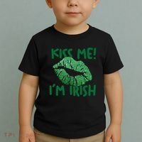 Kiss Me Im Irish St Patricks Day Toddler T-Shirt thumb 2