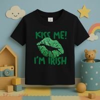 Kiss Me Im Irish St Patricks Day Toddler T-Shirt thumb 3