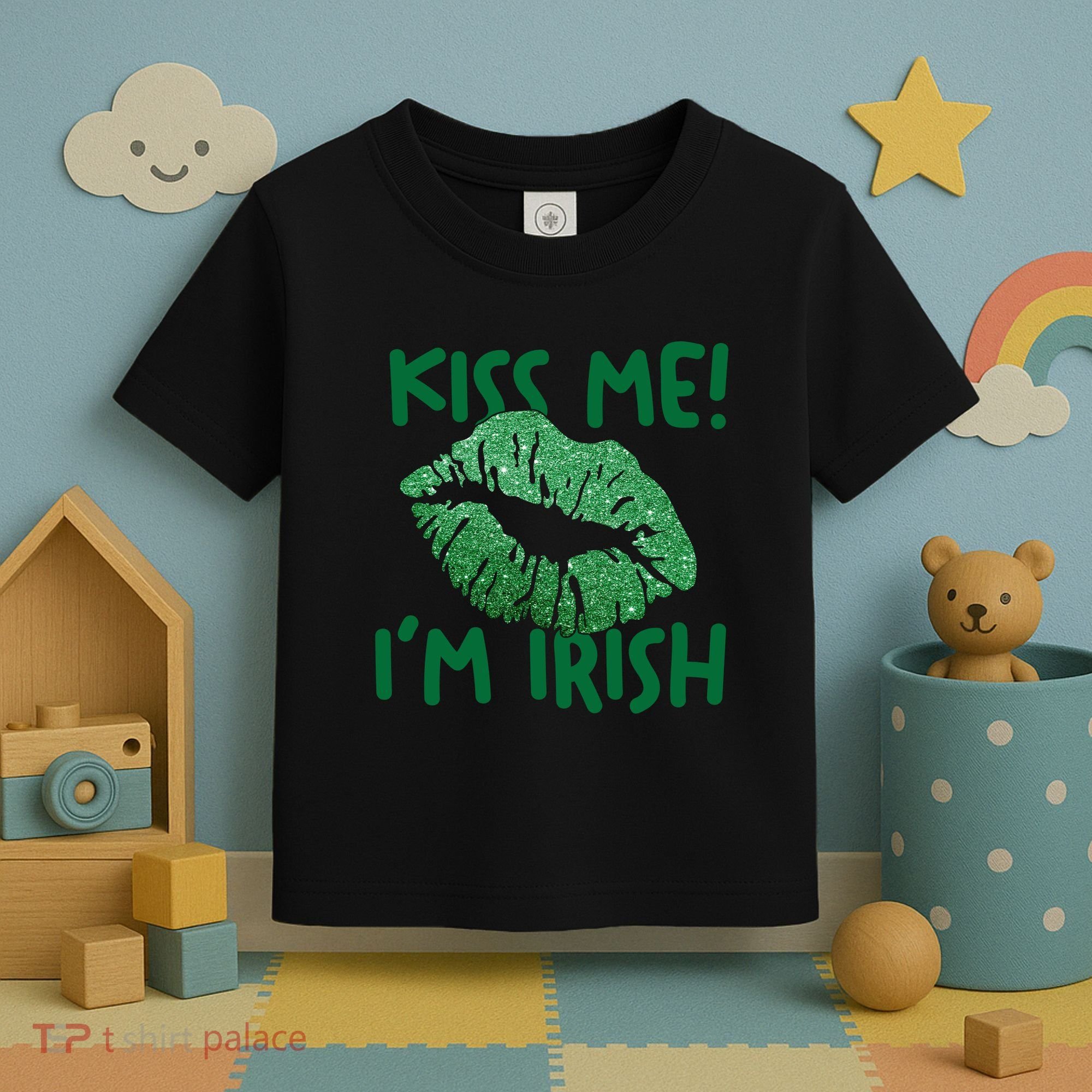 Kiss Me Im Irish St Patricks Day Toddler T-Shirt