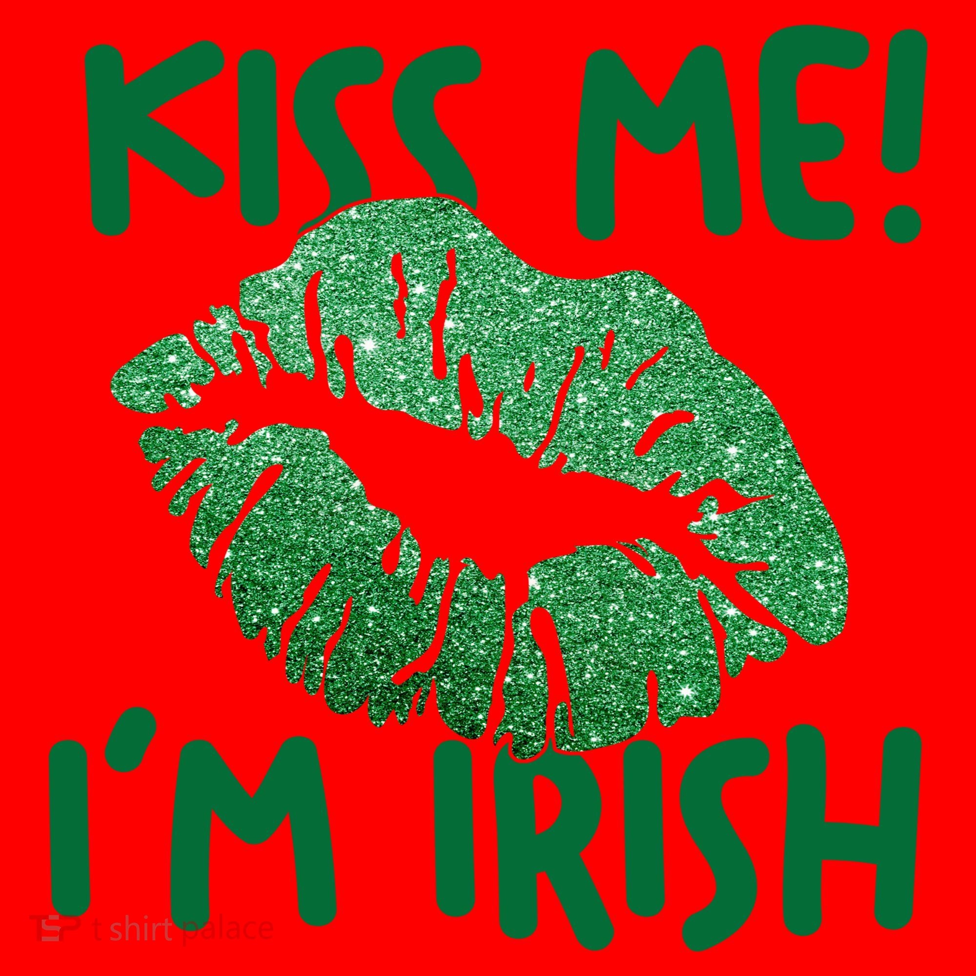 Kiss Me Im Irish St Patricks Day Santa Hat