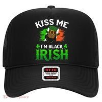 Kissing Me I'm Black Irish Ireland Flag St Patricks Day Hat thumb 0