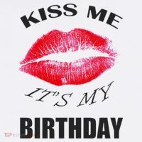 Kiss Me It's My Birthday Women's Hoodie thumb 2