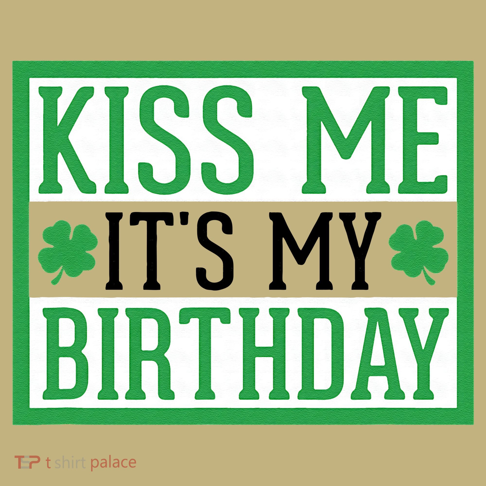 Kiss Me It's My Birthday Cute St. Patrick's Day Irish Funny Hoodie