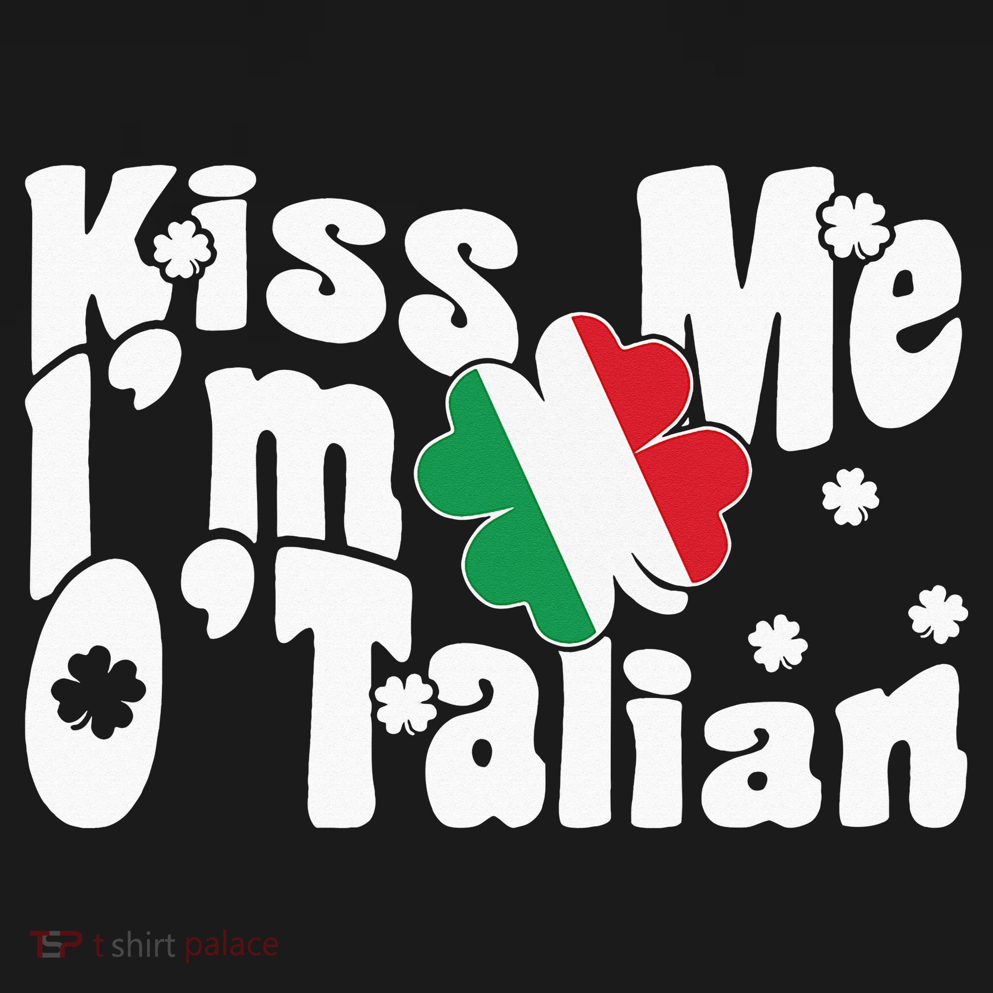 Kiss Me I'm O'Talian Funny Italian St Patrick's Day Women's Hoodie