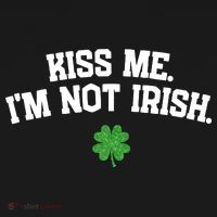 Kiss Me I'm Not Irish St Patricks Day Gifts Shamrock Women's Hoodie thumb 2