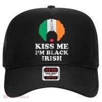 Kiss Mee I'm Black Irish History Funny St Patricks Day Hat thumb 0