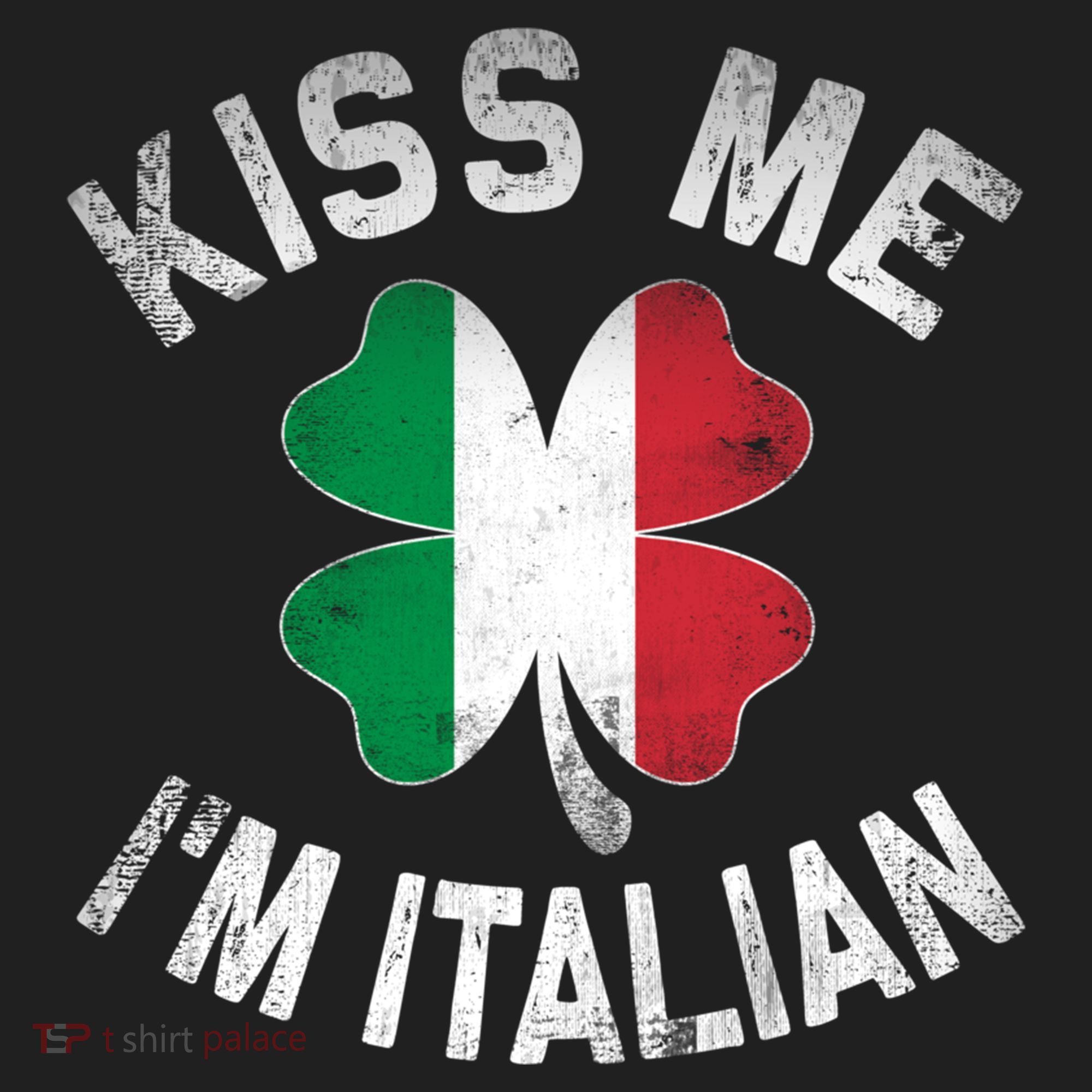 Kiss Me I'm Italian Shamrock Flag St Patricks Day Funny Gift Meaningful Gift Beanie