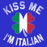 Kiss Me I'm Italian Shamrock Flag St Patricks Day Funny Gift Meaningful Gift Apron thumb 3