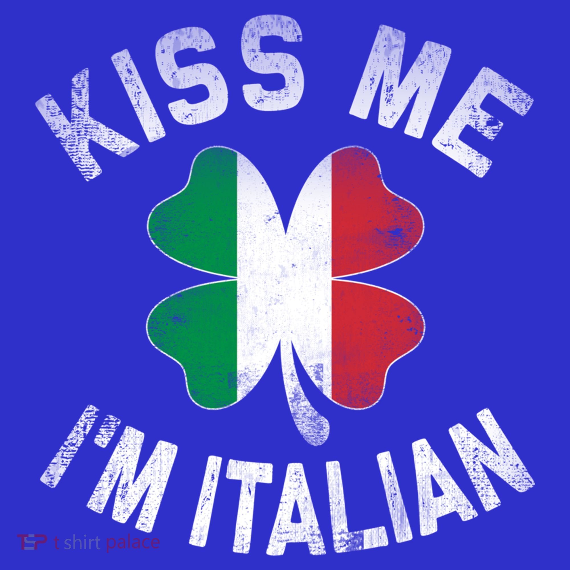 Kiss Me I'm Italian Shamrock Flag St Patricks Day Funny Gift Meaningful Gift Women's Tank Top
