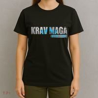 Krav Maga Israeli Combat System Distressed Vintage T-Shirt thumb 4