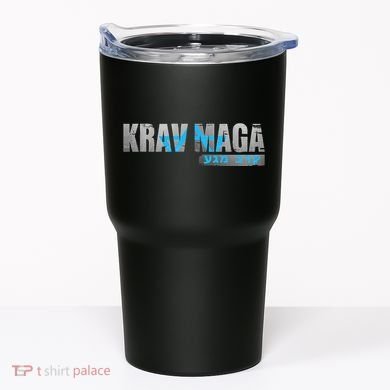 Krav Maga Israeli Combat System Distressed Vintage Tumbler