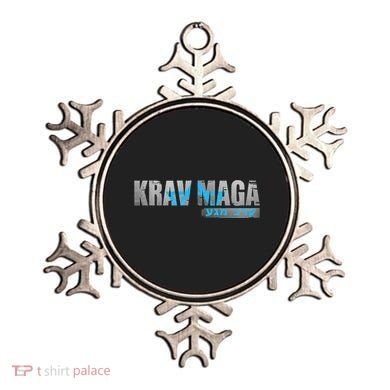 Krav Maga Israeli Combat System Distressed Vintage Ornament