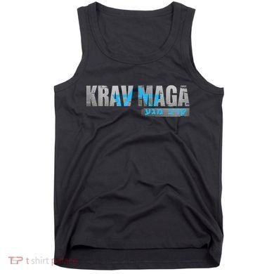 Krav Maga Israeli Combat System Distressed Vintage Tank Top