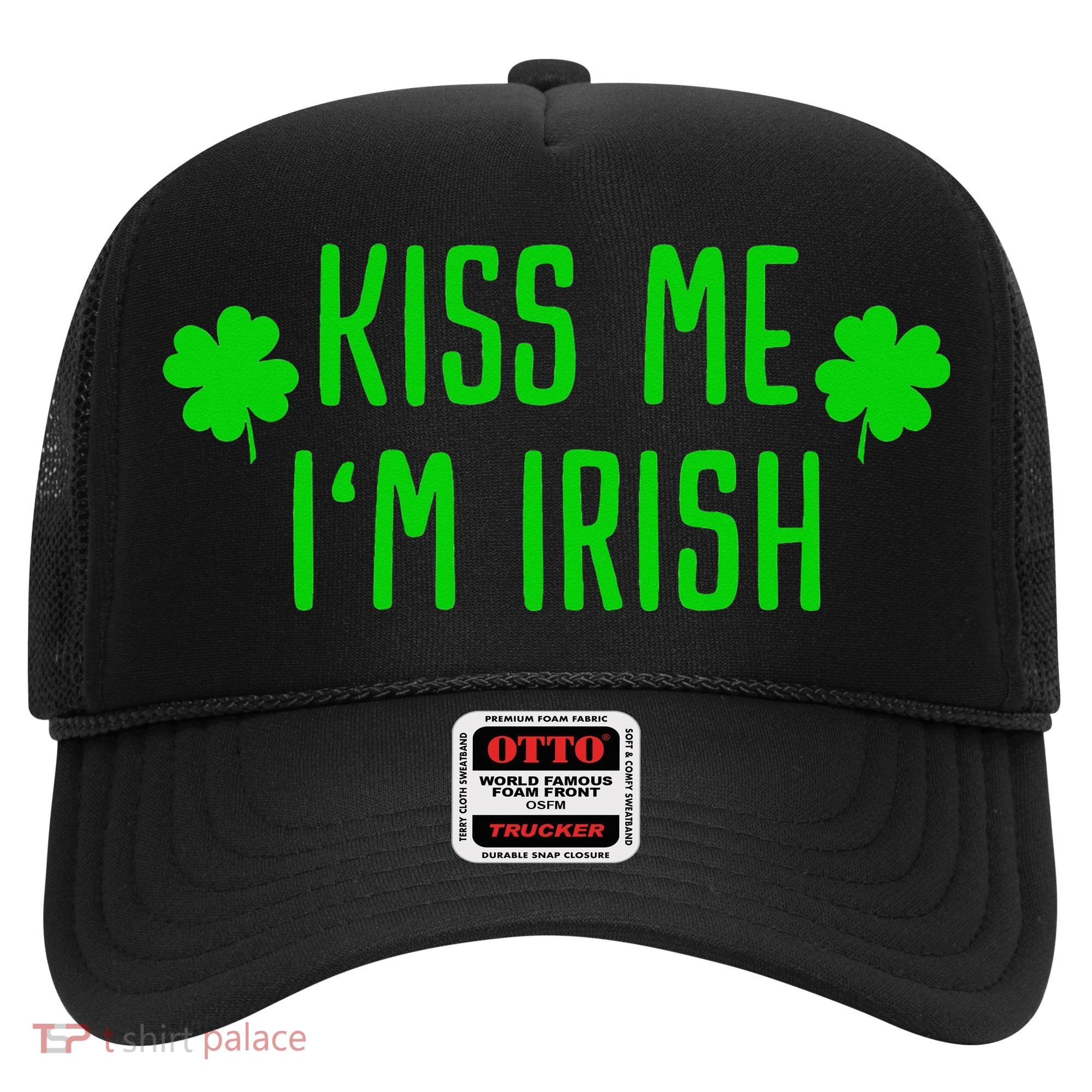Kissing Me I'm Irish Clover Saint Irish Pats St. Patrick's Day Hat