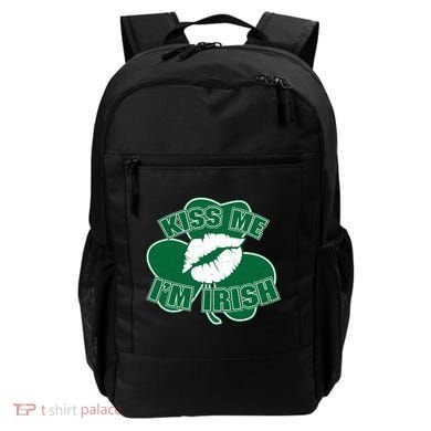 Kiss Me I'm Irish Lips Backpack