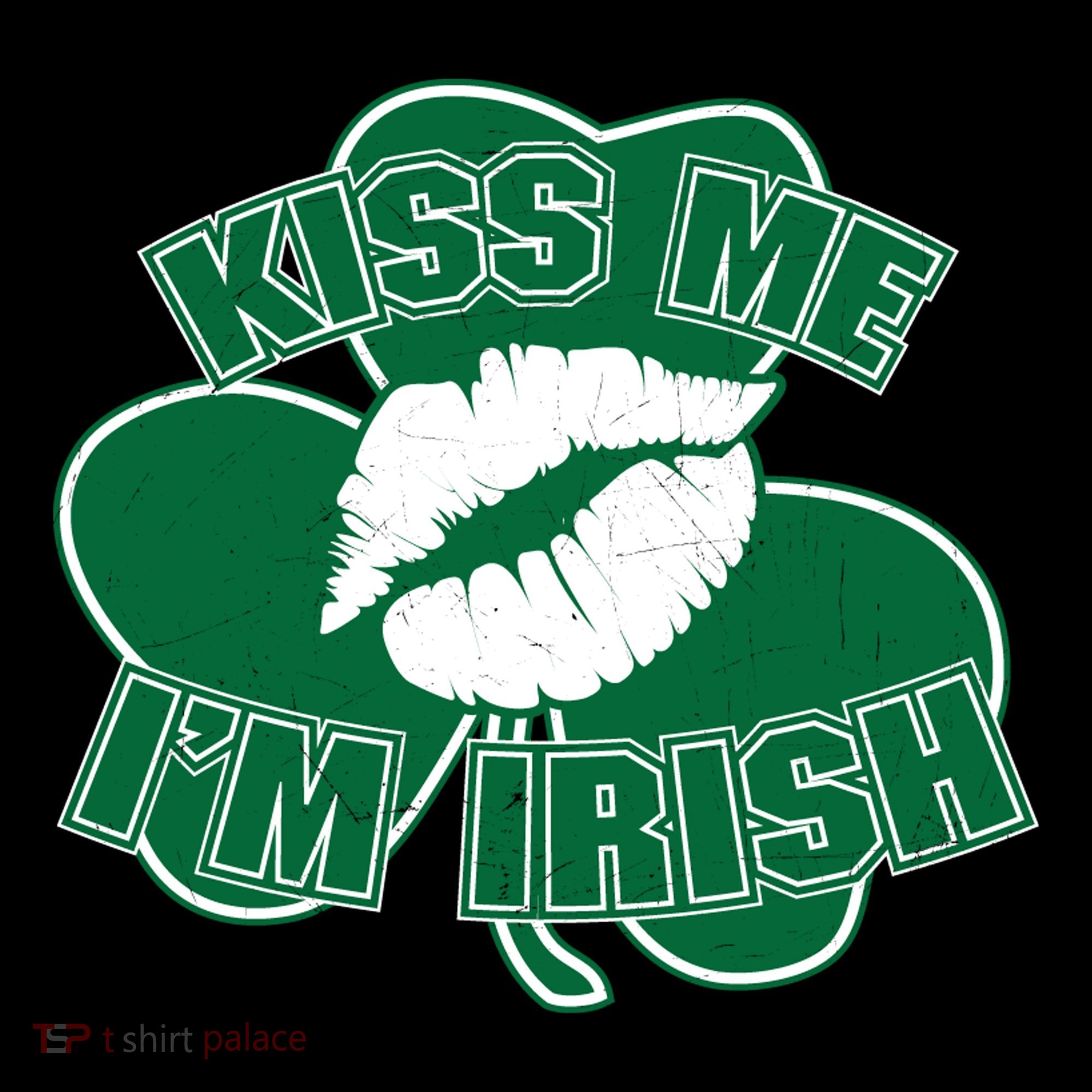 Kiss Me I'm Irish Lips Coffee Mug