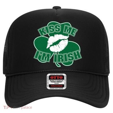 Kiss Me I'm Irish Lips Hat