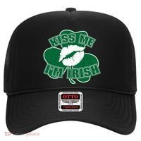 Kiss Me I'm Irish Lips Hat thumb 0