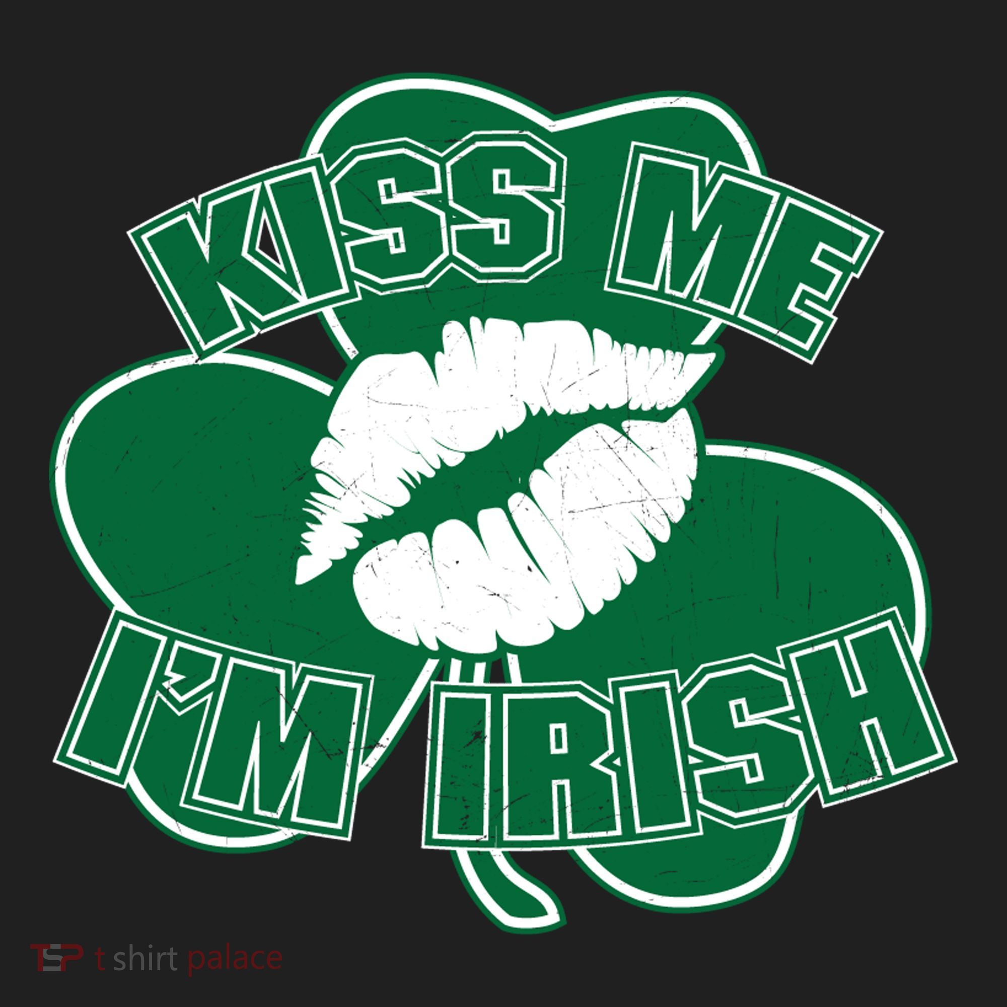 Kiss Me I'm Irish Lips Hat