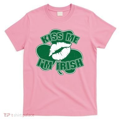 Kiss Me I'm Irish Lips T-Shirt