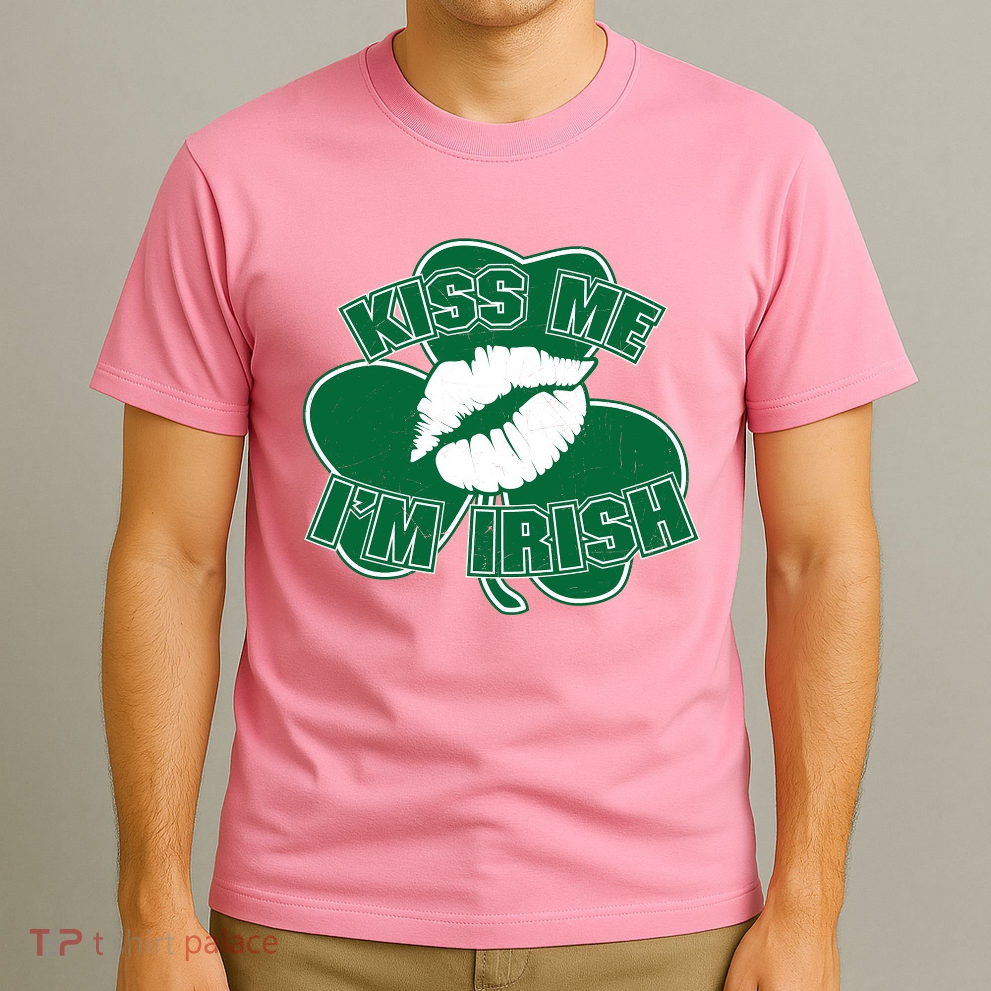Kiss Me I'm Irish Lips T-Shirt