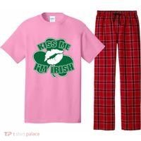 Kiss Me I'm Irish Lips Pajama Set thumb 0