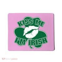 Kiss Me I'm Irish Lips Mousepad thumb 0