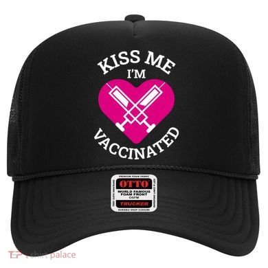 Kiss Me I'm Vaccinated Hat