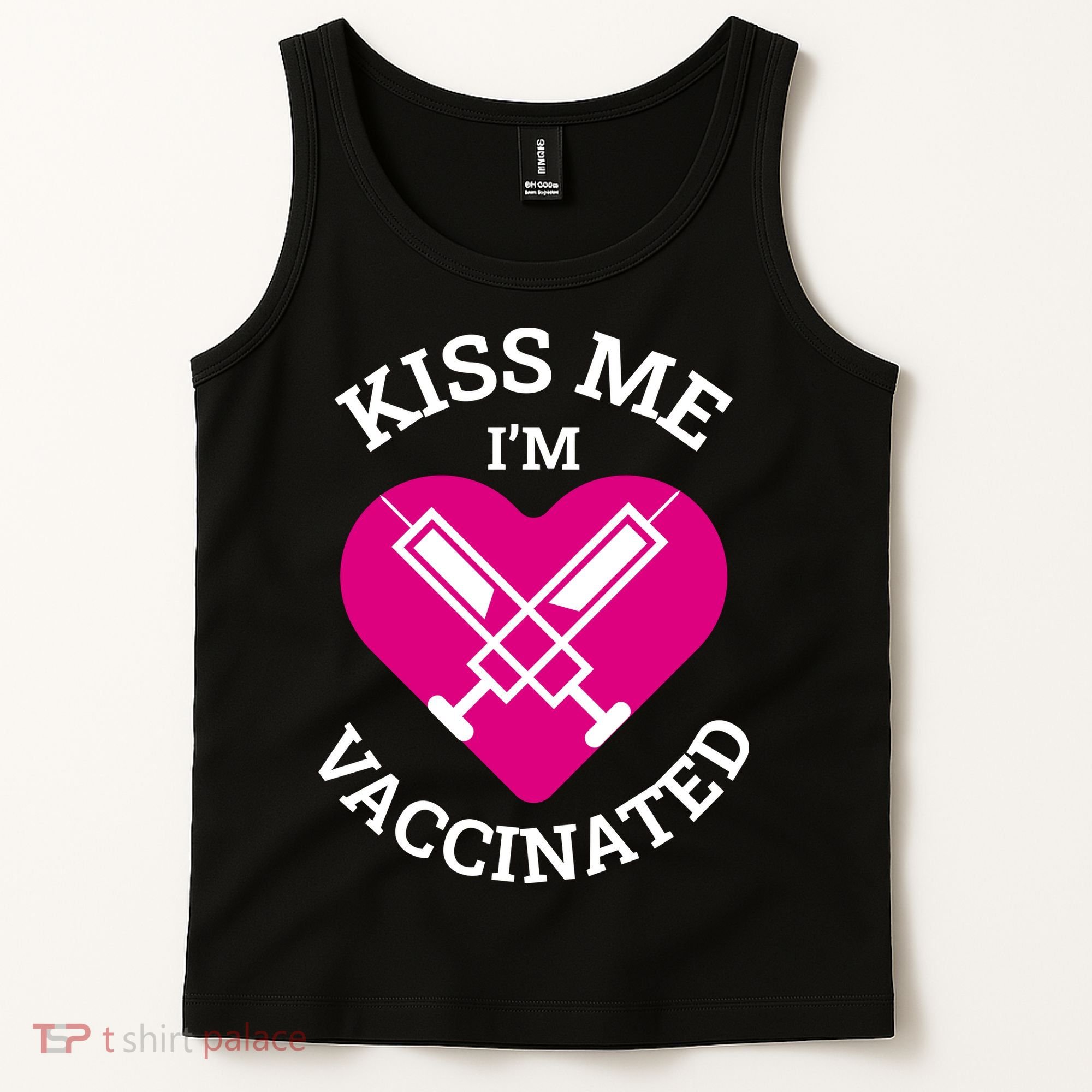Kiss Me I'm Vaccinated Tank Top