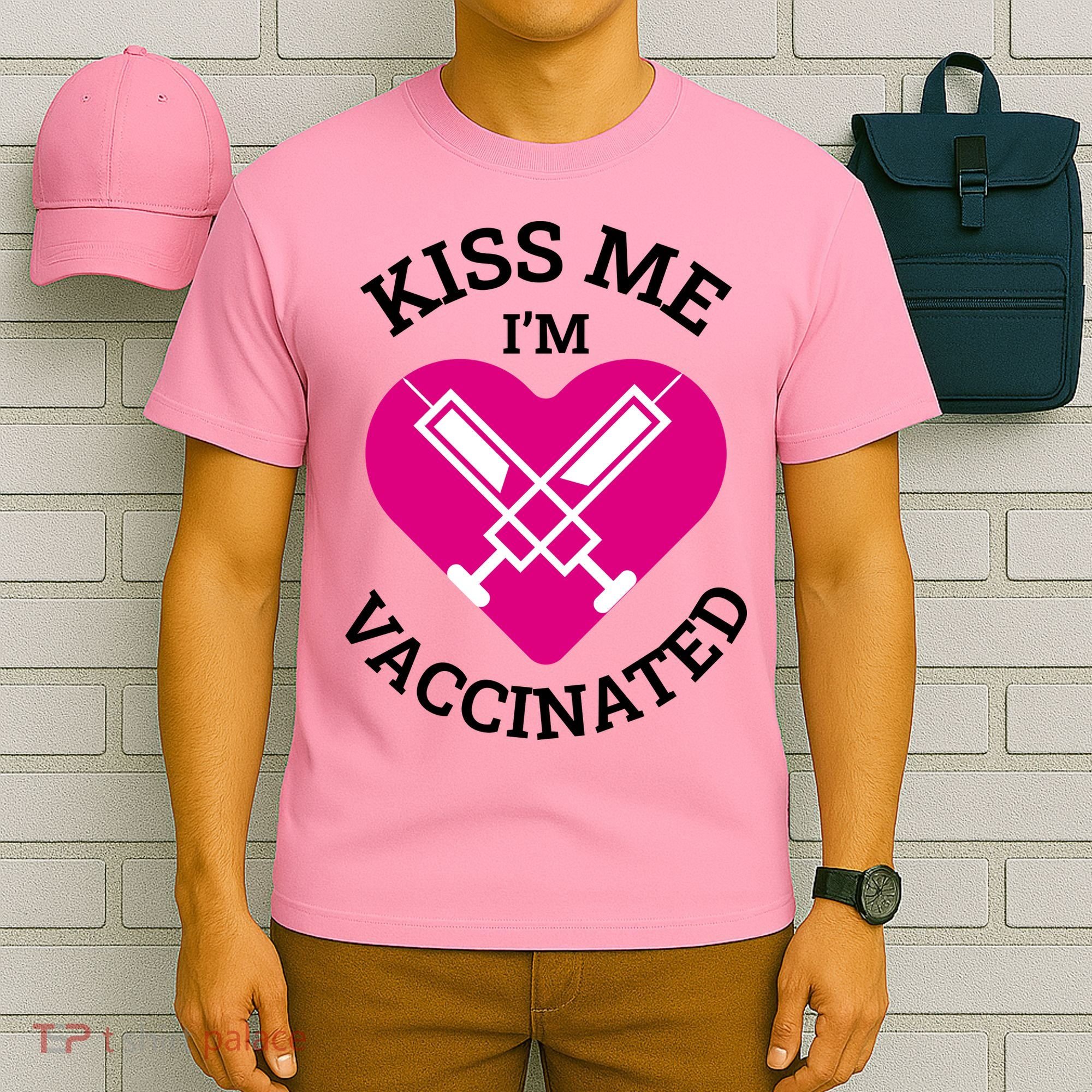 Kiss Me I'm Vaccinated T-Shirt