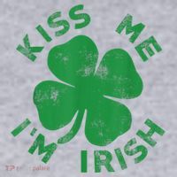 Kiss Me I'm Irish Funny Saint Patrick Day Women's Sweatshirt thumb 2