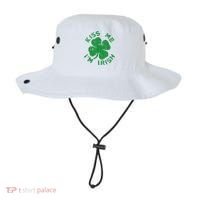 Kiss Me I'm Irish Funny Saint Patrick Day Bucket Hat thumb 0