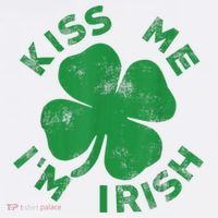 Kiss Me I'm Irish Funny Saint Patrick Day Women's Hoodie thumb 2