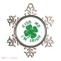 Kiss Me I'm Irish Funny Saint Patrick Day Ornament thumb 0