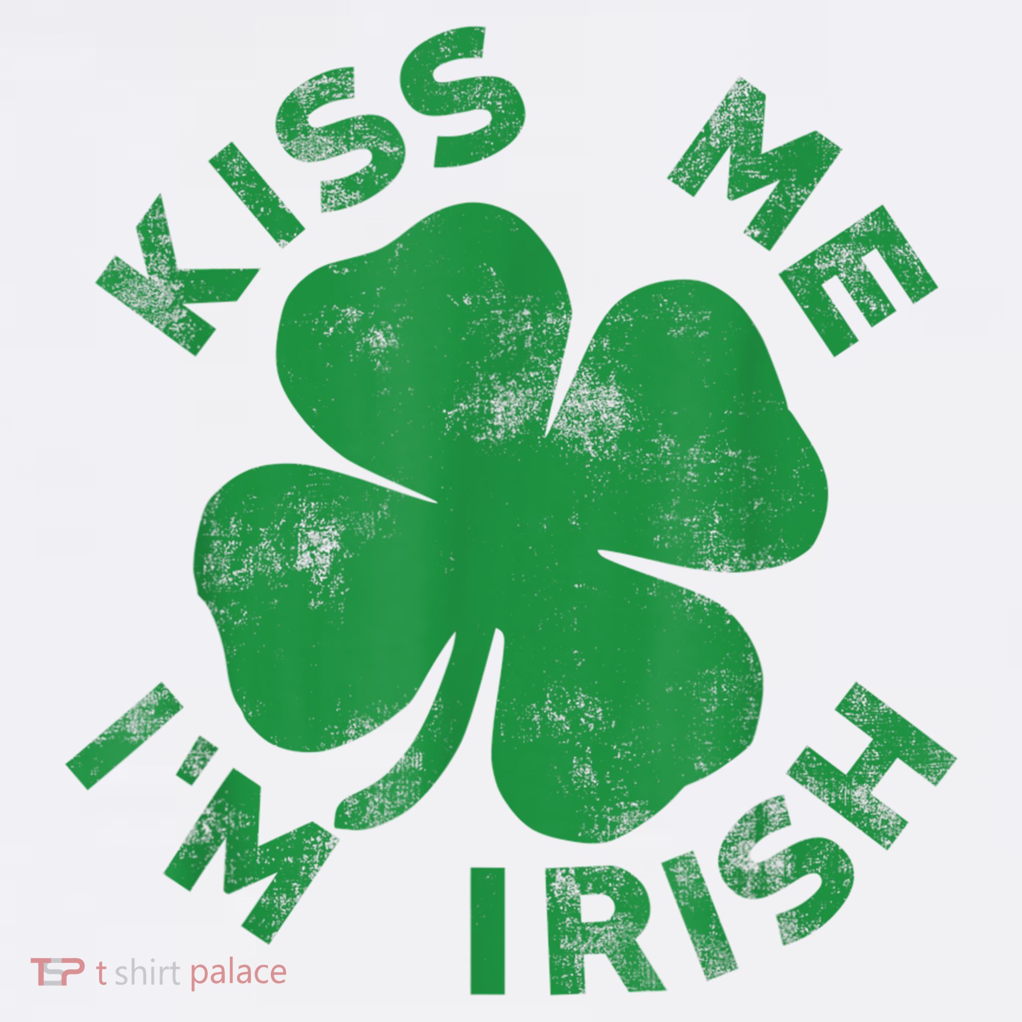 Kiss Me I'm Irish Funny Saint Patrick Day Ornament