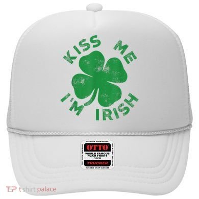 Kiss Me I'm Irish Funny Saint Patrick Day Hat